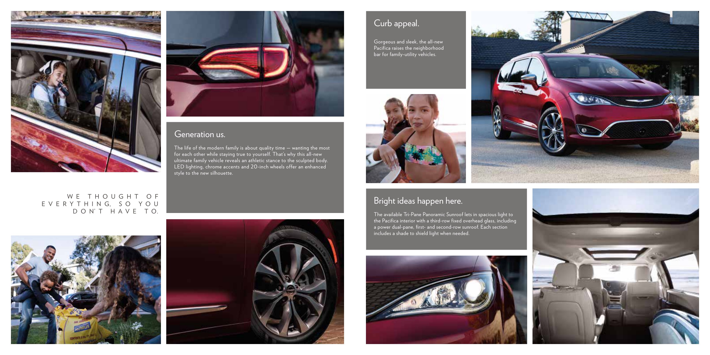 2017 Chrysler Pacifica Brochure Page 4
